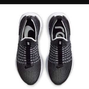 Nike React Phantom Run FK 2 Men’s Sz 9 Black/White